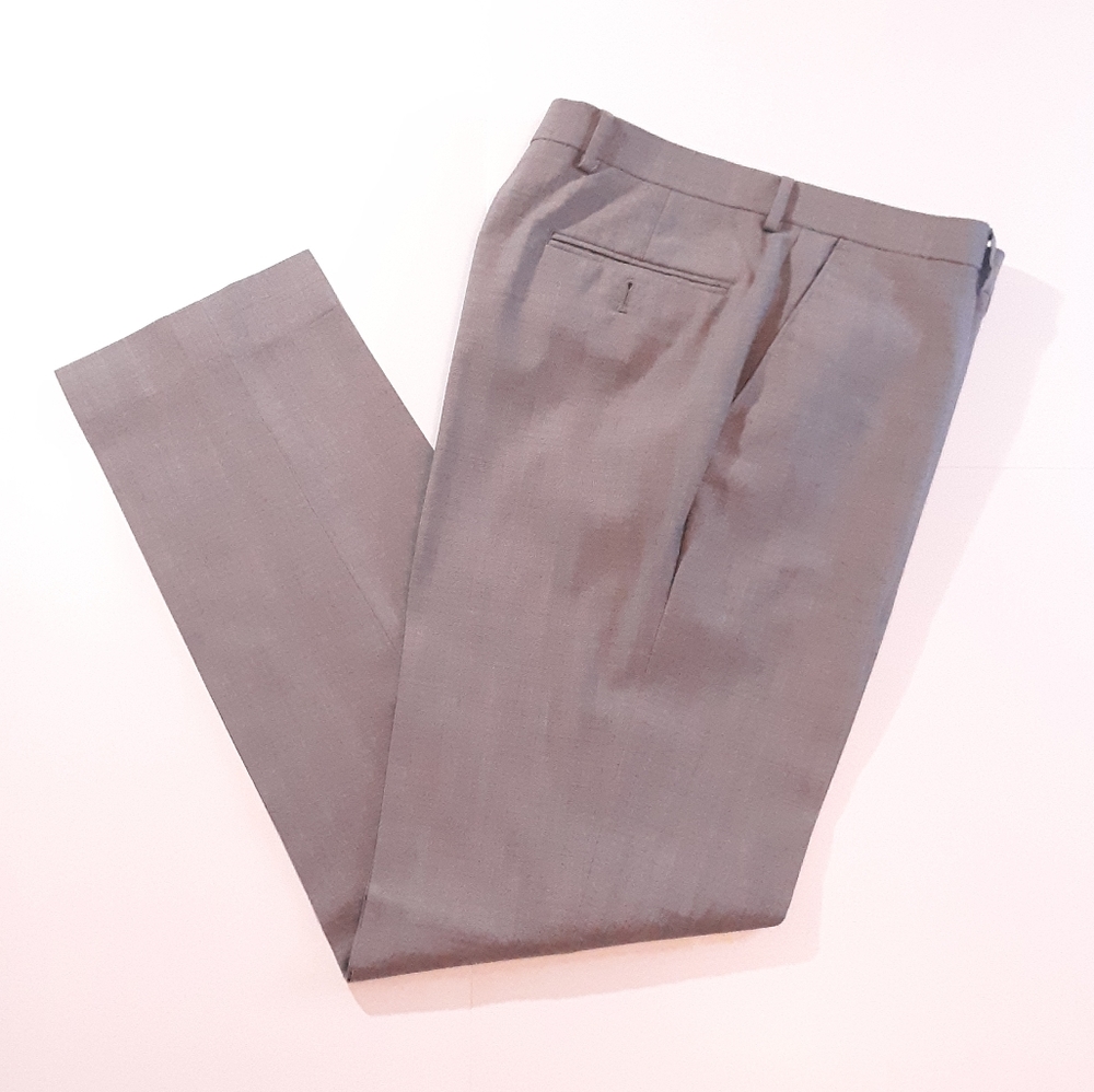 ☀️ Lauren Ralph Lauren Gray Wool Dress Pants
